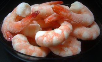 креветки очищенные