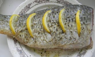 карп с лимоном