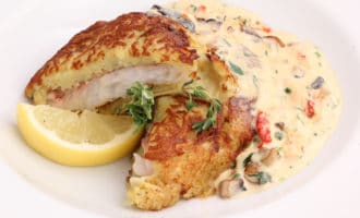 судак с корочкой
