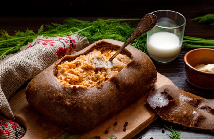 Финский калакукко с красной рыбой