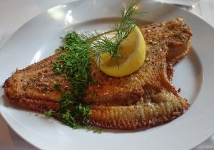 вариант подачи рыбы
