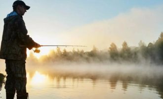 рыбалка на водоеме