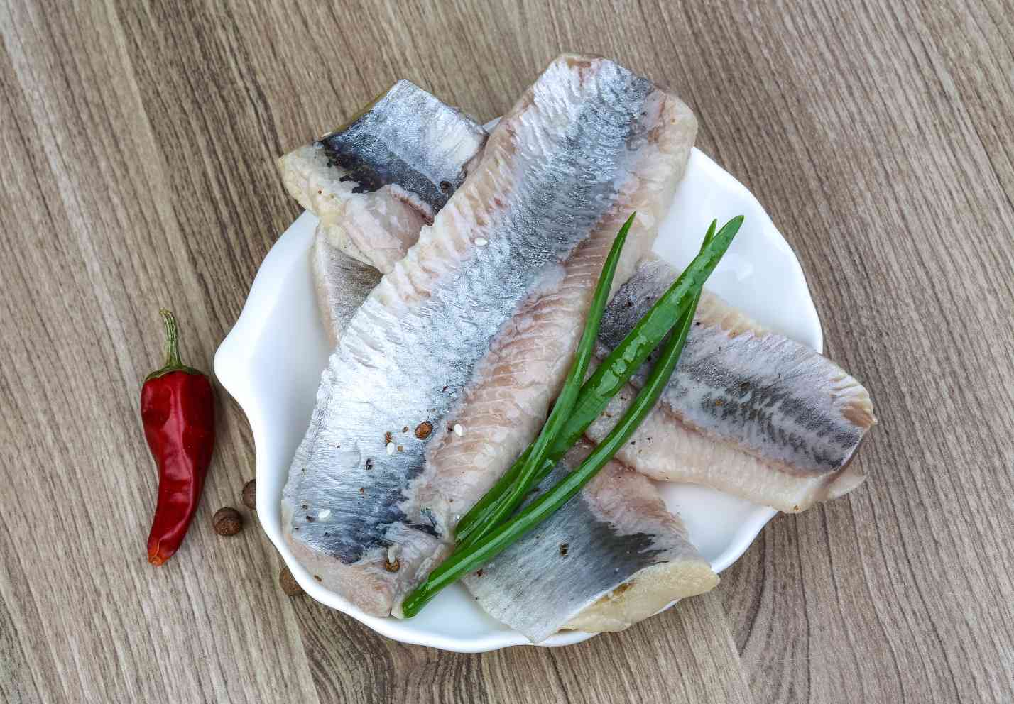 куски сельди