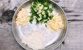 ингредиенты для жарки улиток